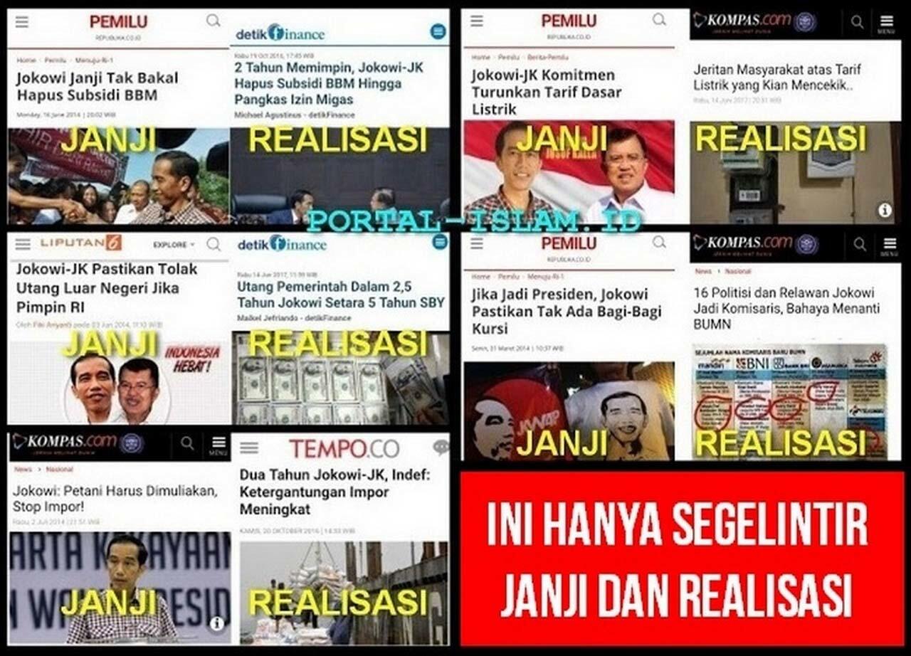 Banyak Relawan Jokowi Diklaim Beralih Ke Prabowo