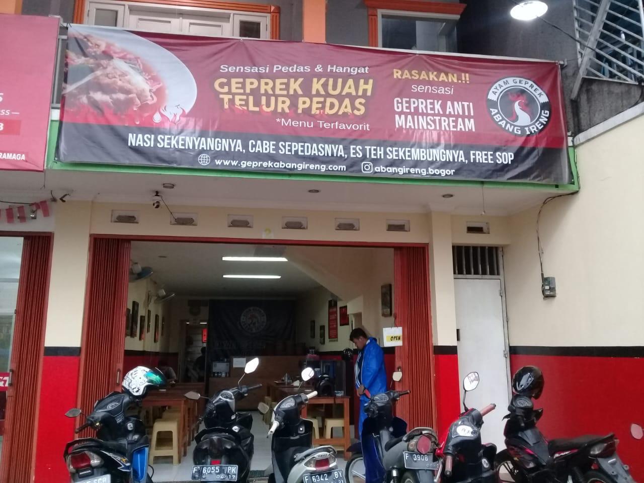 Peluang Kerjasama Waralaba / Franchise AYAM GEPREK ABANG IRENG