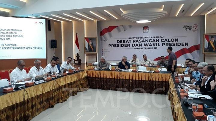 Jokowi VS Prabowo: Daftar Televisi dan Materi Debat Capres 