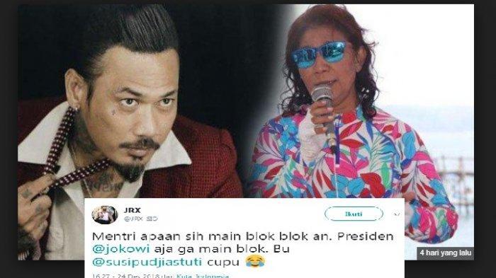 Jerinx SID Bandingkan Sikap Susi Pudjiastuti di Twitter dengan Jokowi: Menteri Apaan 