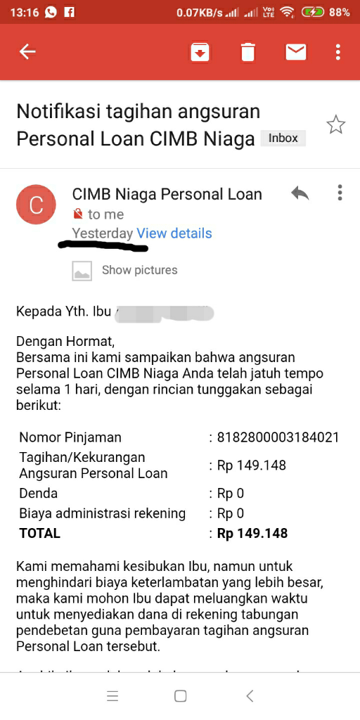 KTA CIMB : KREDIT TIADA AKHIR DARI CIMB NIAGA