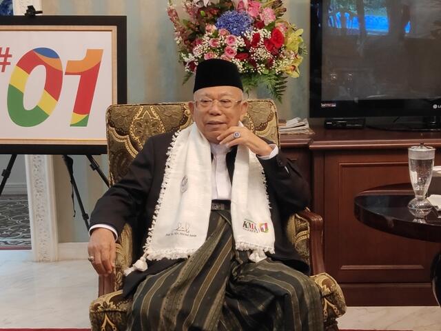 Ma'ruf: Desakan Amien Mundur Dinamika Biasa