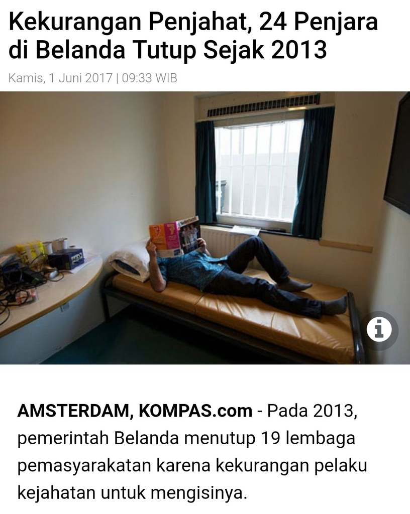 Jumlah Napi Bertambah, Biaya Makan Capai Rp 1,7 Triliun