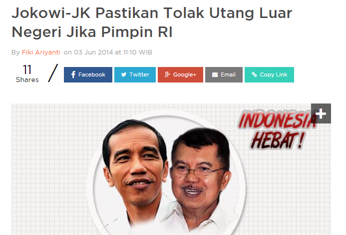 Sandiaga Sebut Balita Tanggung Utang Pemerintah Rp13 Juta