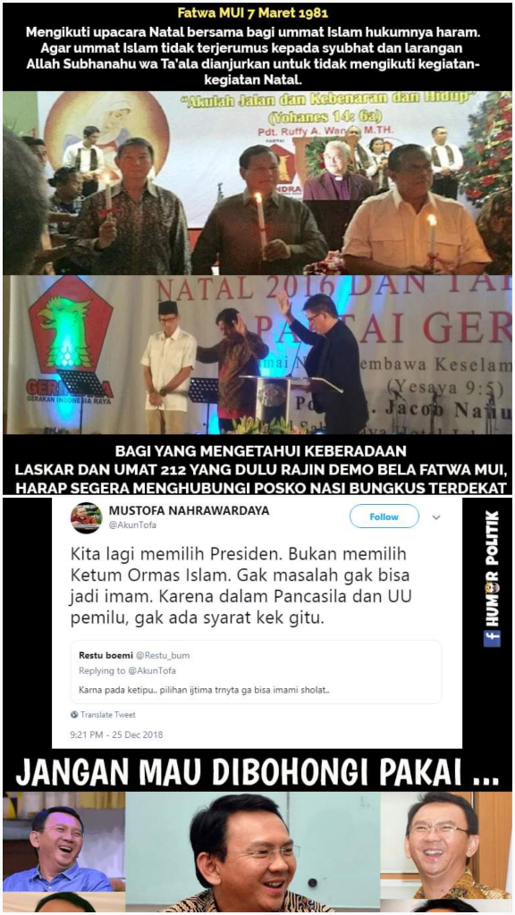 Respons Novel Bamukmin soal Prabowo Joget di Perayaan Natal