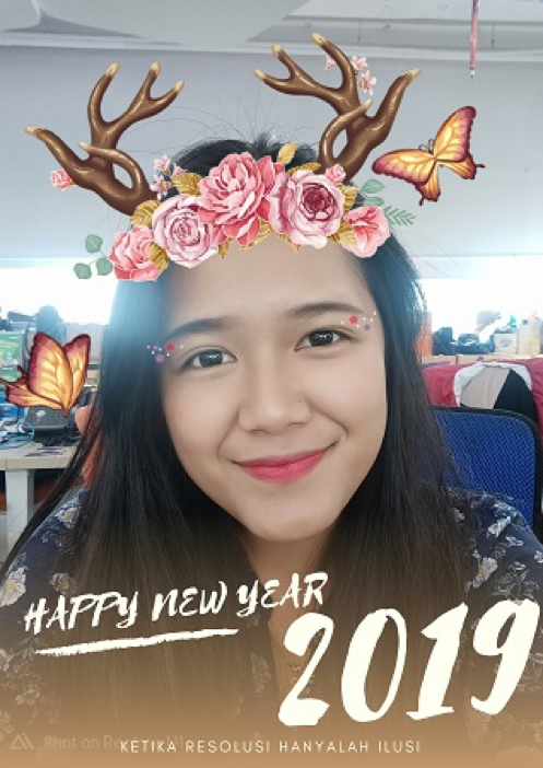 Mau Bikin Ucapan Akhir Tahun yang Unik? Pakai Sticker di Realme U1-mu!