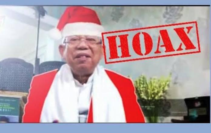 Tulis Surat, Warga Aceh Penyebar Video Ma'ruf Amin Berkostum Sinterklas Minta Maaf