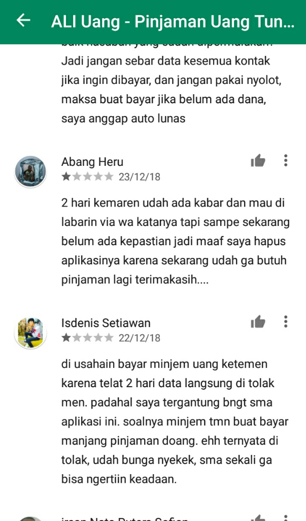 &quot;OJK &amp; KOMINFO&quot; PAHLAWAN SUPER TERTIDUR&quot; PINJAMAN ONLINE PENYEBAR KONTAK