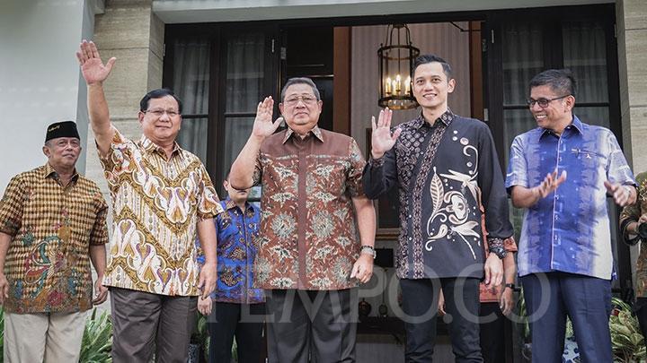 SBY Turun Langsung Persiapkan Debat Pilpres untuk Prabowo 