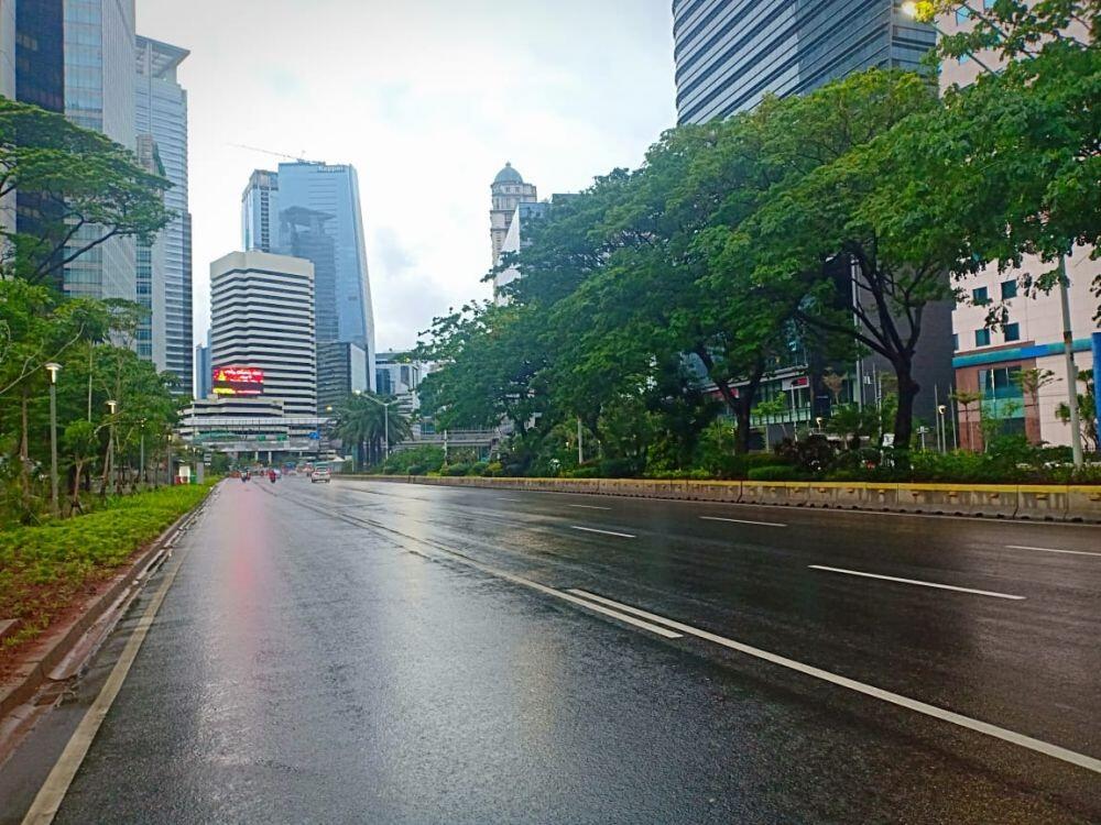 Bersihnya Jakarta Setelah Perayaan Tahun Baru 