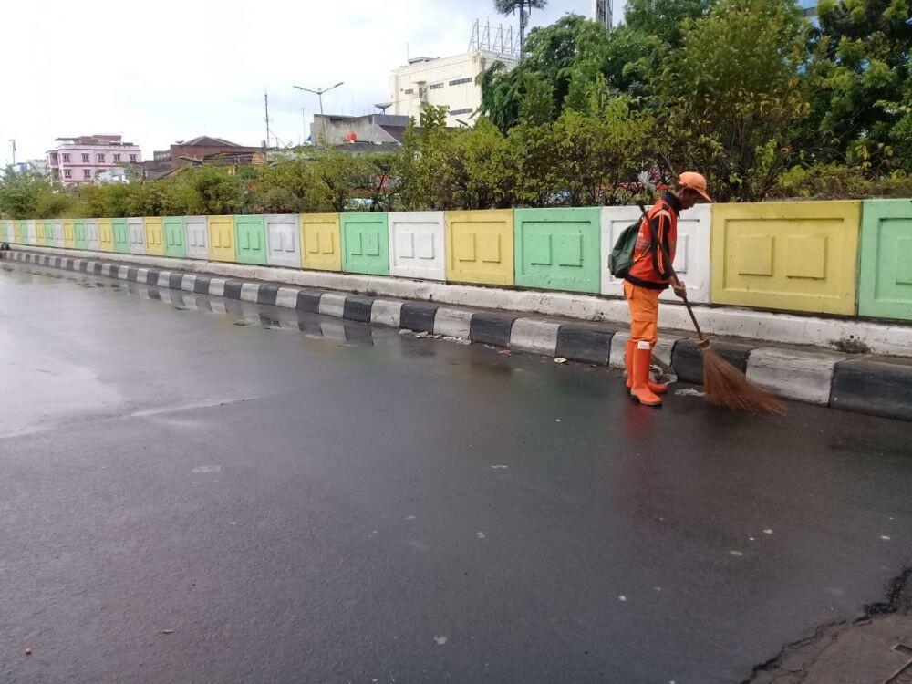 Bersihnya Jakarta Setelah Perayaan Tahun Baru 