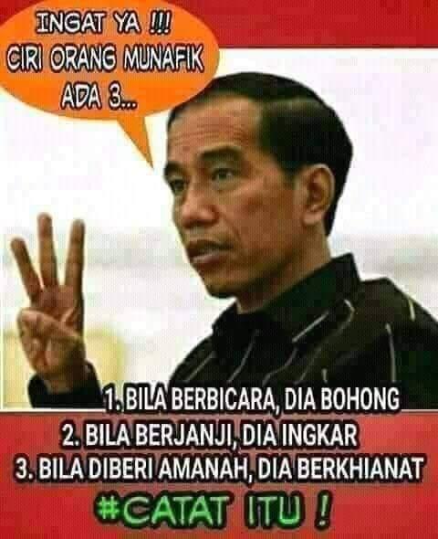Jokowi: Akhir Tahun Ini Kalian di Mana?