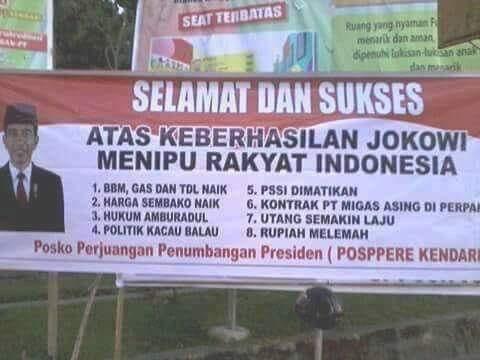 Tidak Berani Sampaikan Visi Misi, Eks Relawan: Bukti Jokowi Khianati Janji Pilpres