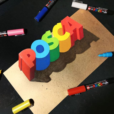 3D HandLettering : Karya Seni yang memanjakan mata dan pikiran