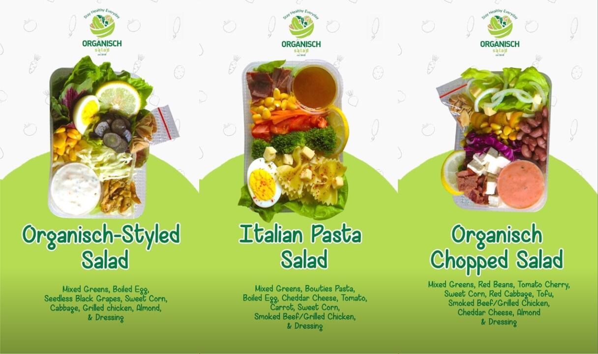Organisch Salad, Salad Sayur Premium di Bali 