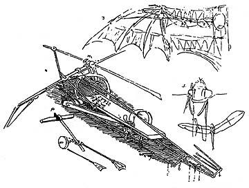 3 Januari 1496 : Leonardo da Vinci Menguji Helikopter Buatannya
