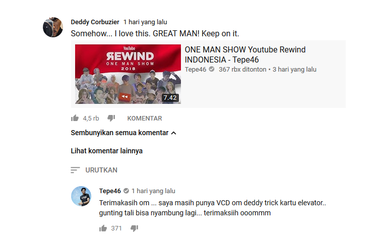 Youtube Rewind ini Menyaingi Youtube Rewind yang Disutradarai Ericko Lim?