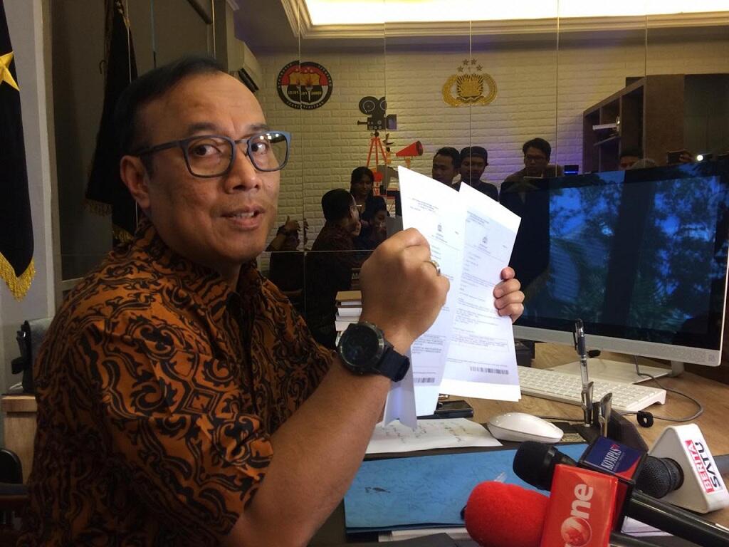Dua Penyebar Hoaks Surat Suara Tercoblos Ditangkap