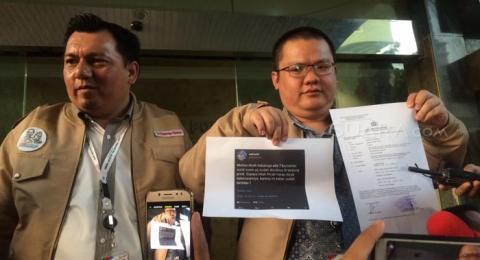 Andi Arief Resmi Dilaporkan Kubu Jokowi ke Bareskrim Polri