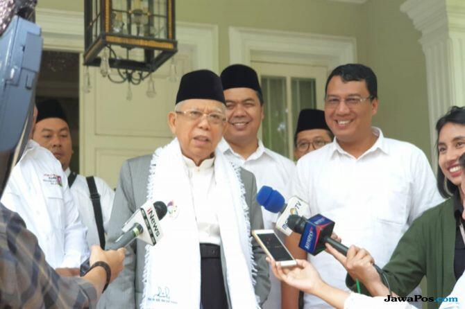 Hoax Bertebaran di Masa Kampanye, Kiai Ma'ruf Merasa Prihatin