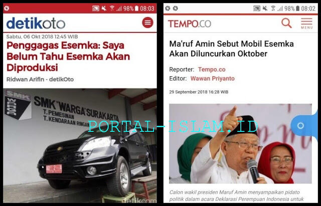 Hoax Bertebaran di Masa Kampanye, Kiai Ma'ruf Merasa Prihatin