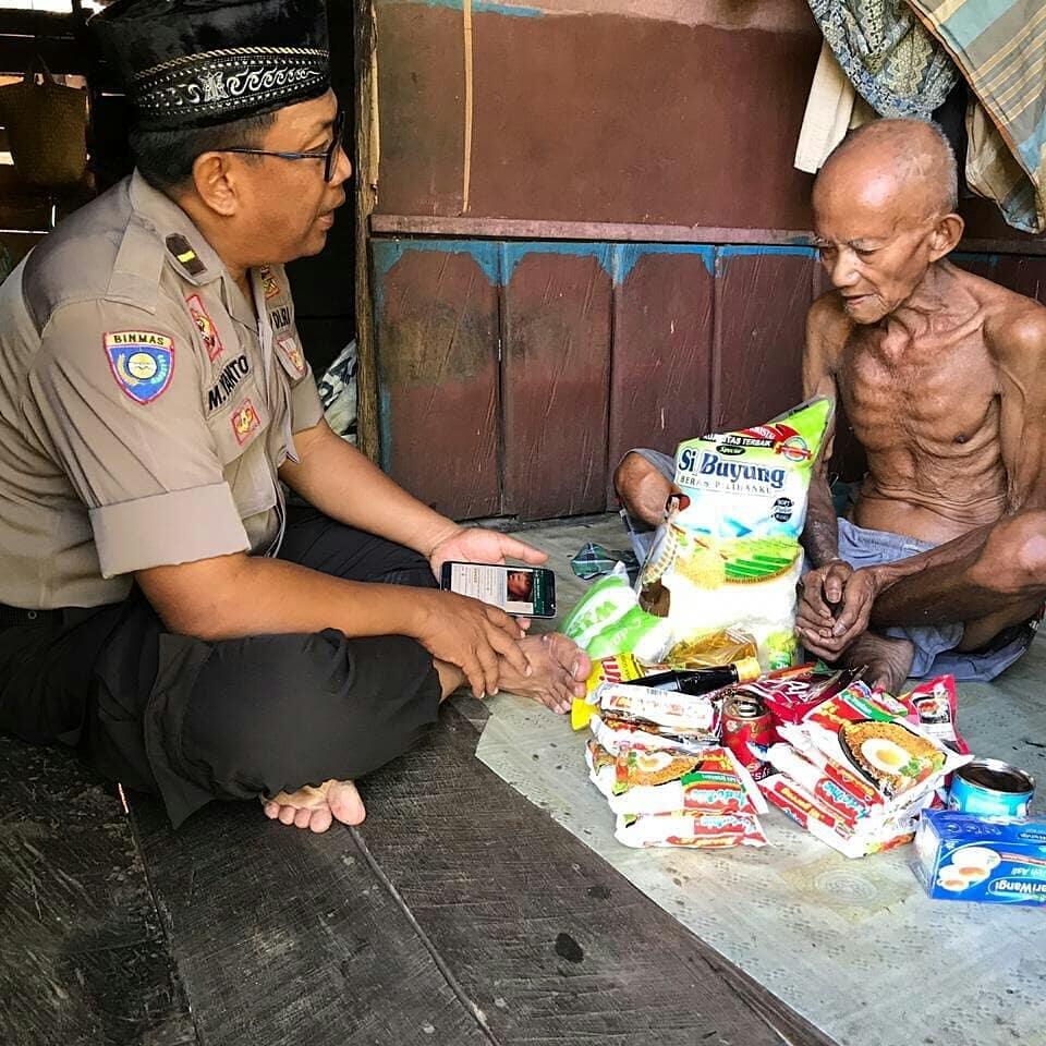 Mbah Muji, Anggota Polisi Yang Jadi Pekerja Sosial