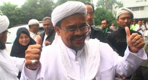 Rizieq Shihab Canangkan Gerakan 2019 Prabowo Presiden