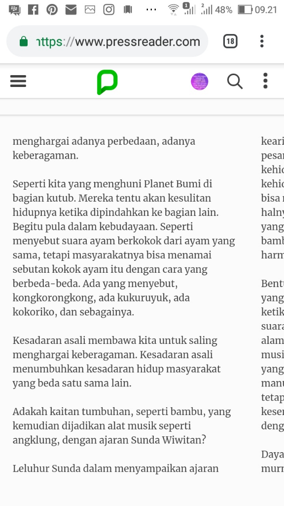 Harmoni Sepotong Bambu Dewi Kanti