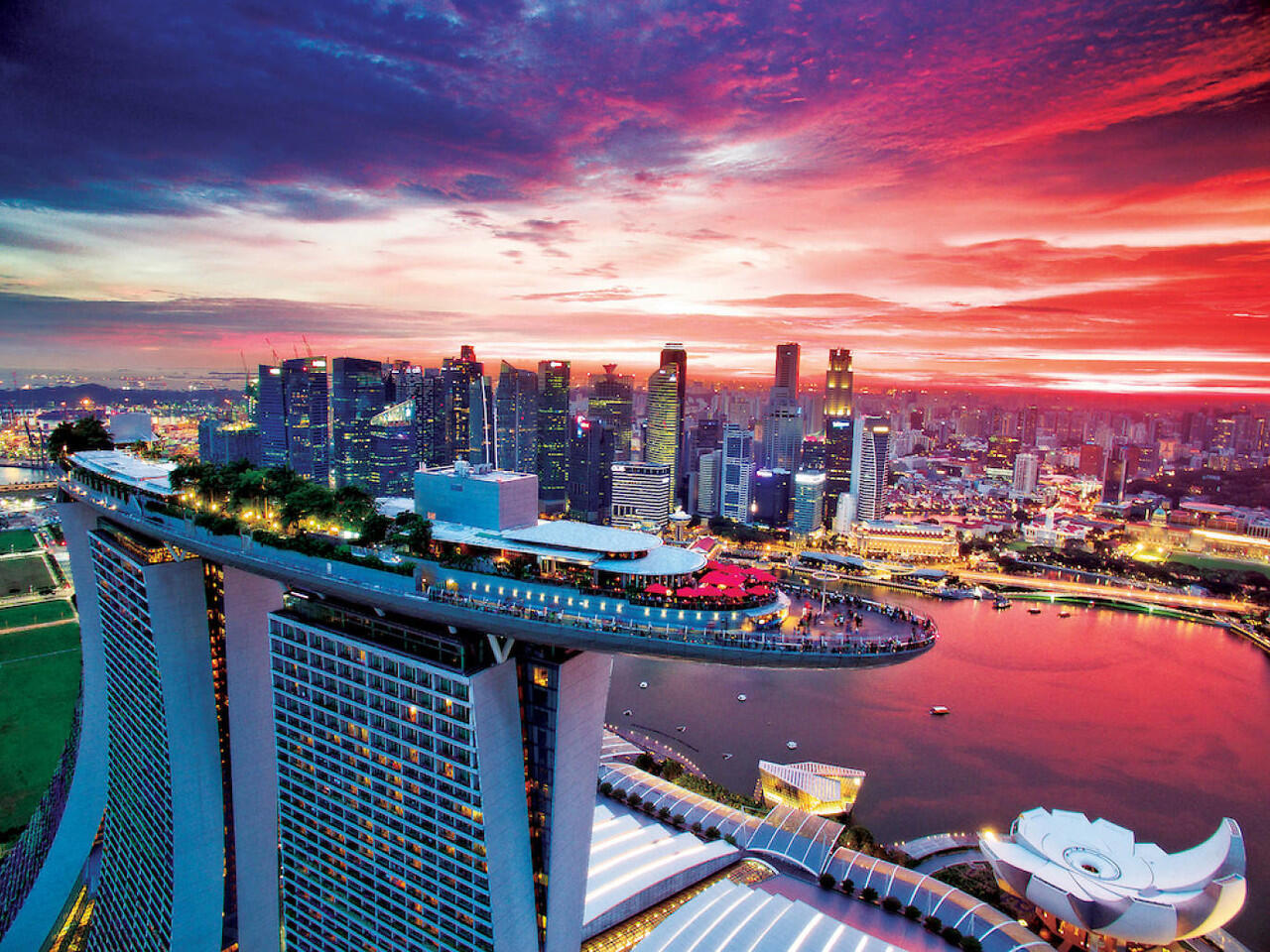 Marina Bay Sands Singapura Selain Casino Terkenal Dengan Instagram Spot Kelas Dunia!