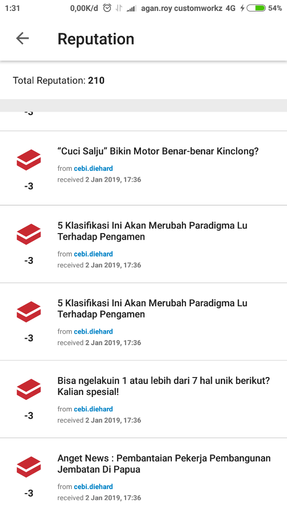 Ati Ati Gan Tukang Spam Bata
