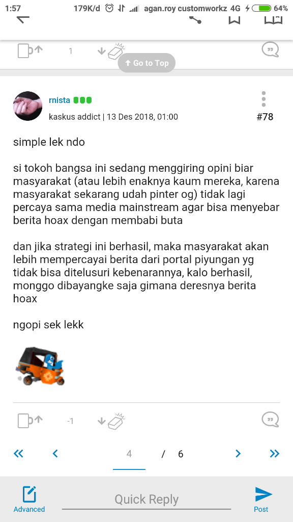 Ati Ati Gan Tukang Spam Bata
