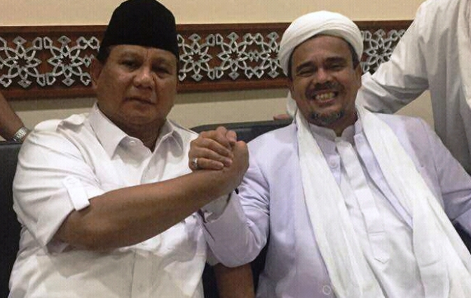 Rizieq Shihab Ingin Ubah Tagar #2019GantiPresiden