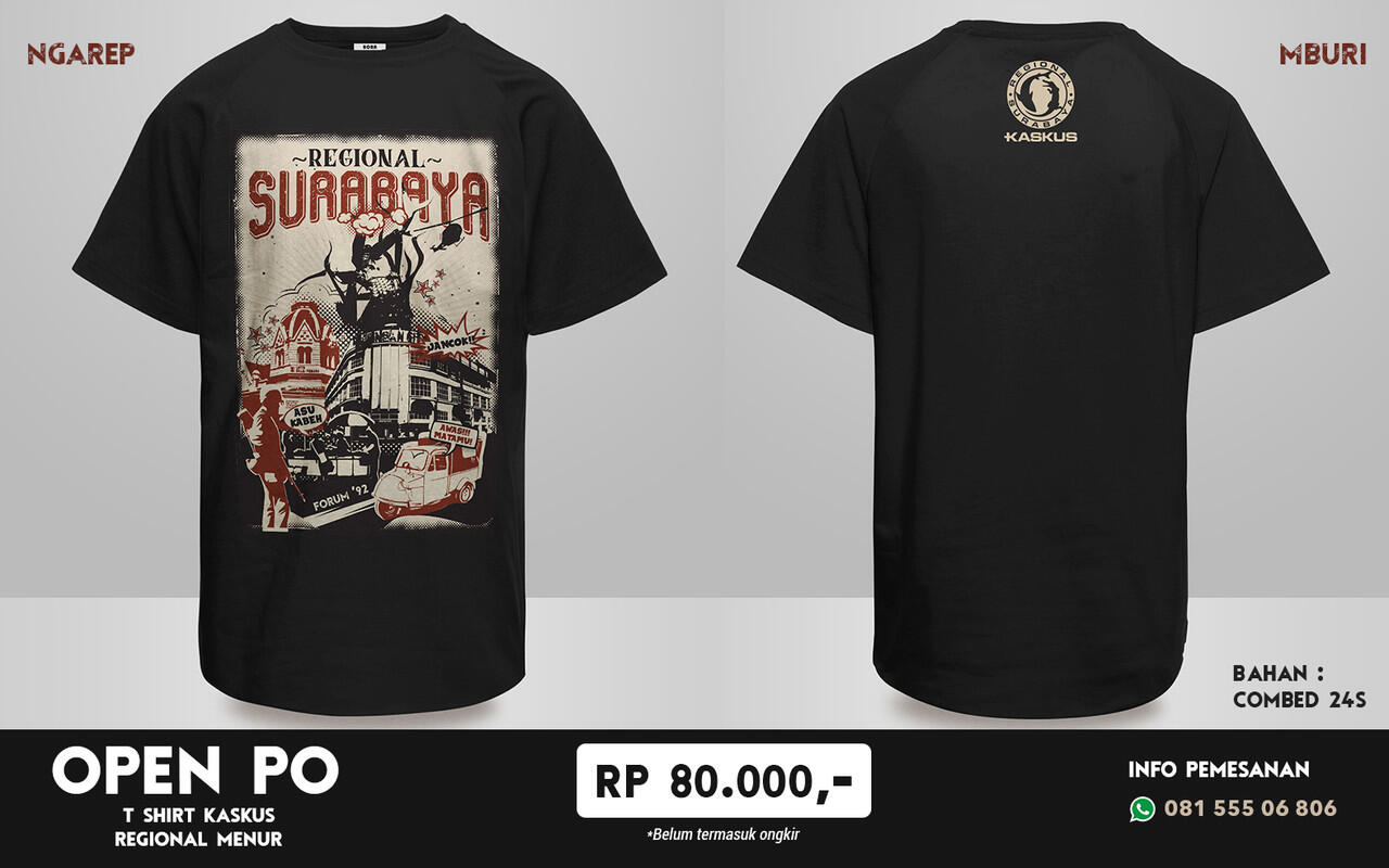 &#91;PO&#93; T-Shirt Kaskus Reg. Surabaya 2019 