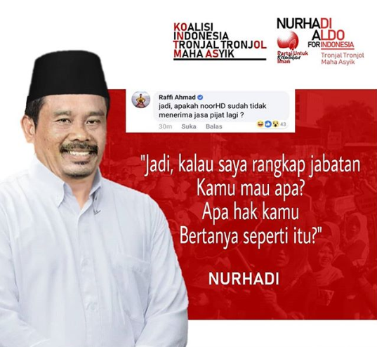 Melihat Kegilaan Nurhadi-Aldo, Pasangan Capres-Cawapres Paling Anti Ribut-Ribut Club