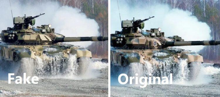 Russian defense export agency fakes photo of new T-90S tank