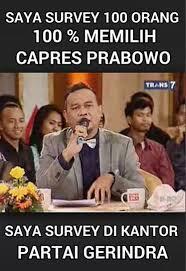 Tim Prabowo : Elektabilitas Jokowi Di Survei Internal Dibawah 50%