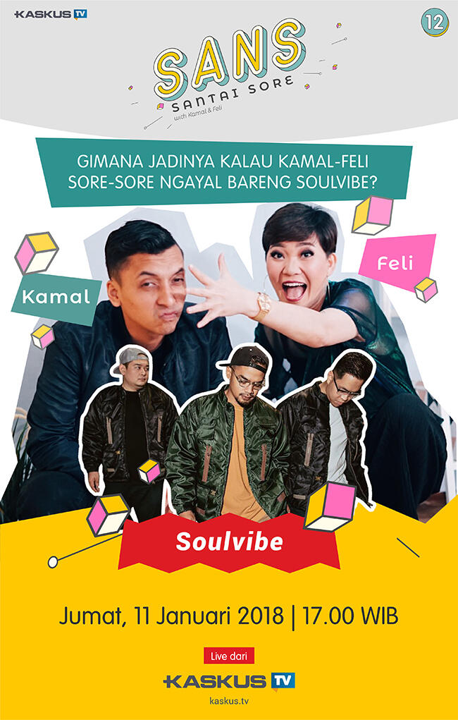 Bersama ‘Soulvibe’ Kita Bakal Berkhayal dan Ngobrol Seru di Sore Hari Cuma di SANS!