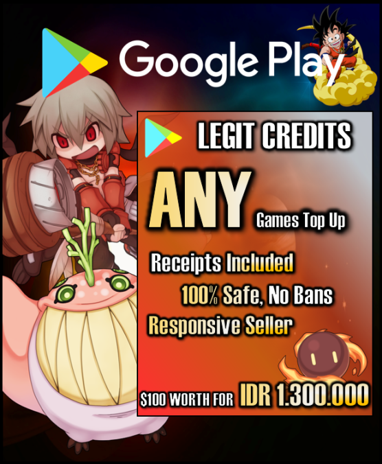 Jasa Top - UP ALL Games Android via Googleplay | Legal | No Ban | Verified