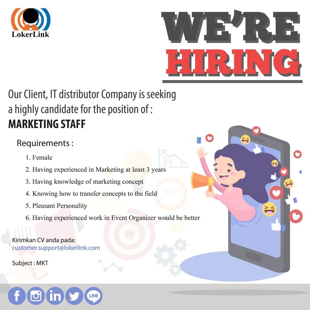 MARKETING STAFF