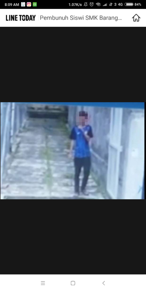 Siswi SMK di Bogor Tewas Ditusuk, Pelaku Terekam CCTV