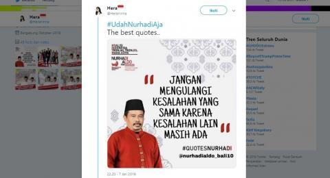 Sempat Jadi Trending Pendukung Capres Nurhadi Bikin Meme Kocak