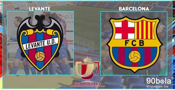 PialaSpanyol: Levante VS FC Barcelona, Kalian pilih yg mana?!