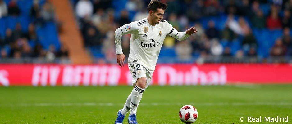 Brahim membuat debut bersama Real Madrid