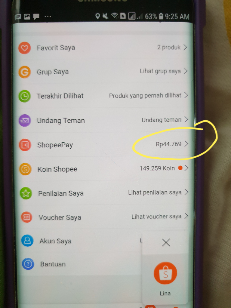 Shopee Tdk Mencairkan Uang Saya (5ari), Komplain Ke CS Tp Tidak Ditanggapi Serius!!