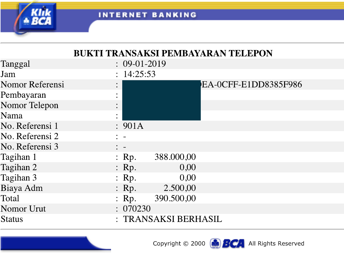 Pembayaran MyIndihome Bermasalah