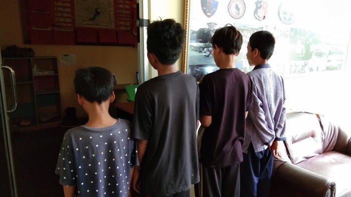 Kecanduan Game Online, Komplotan Bocah Berbagi Peran Gasak Uang, HP dan Tabung Gas