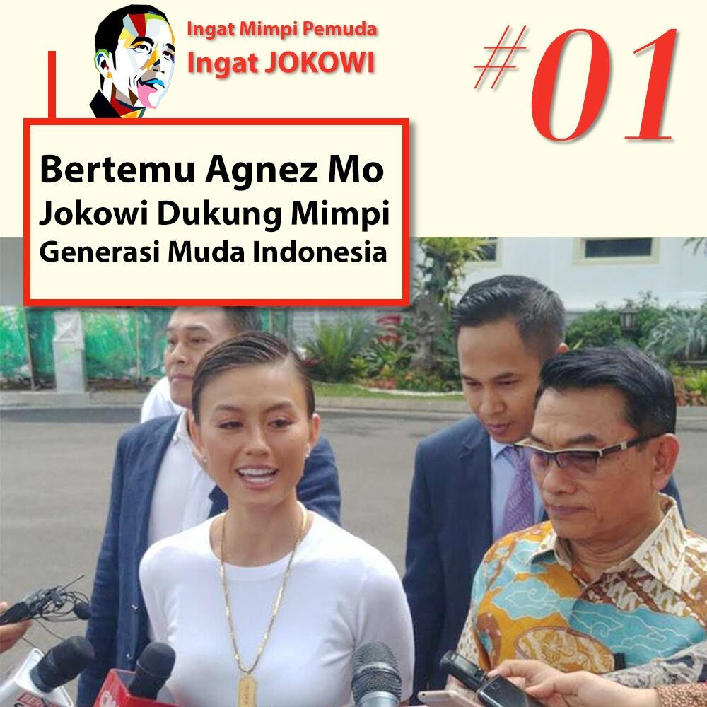 Agnez Mo Bertemu Jokowi Bahas Mimpi Anak Muda Hingga Hoaks