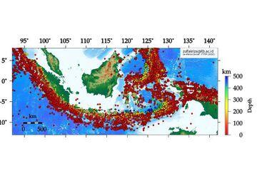 Sadar atau Tidak, Ngerinya Indonesia Tergambar dari Peta Gempa