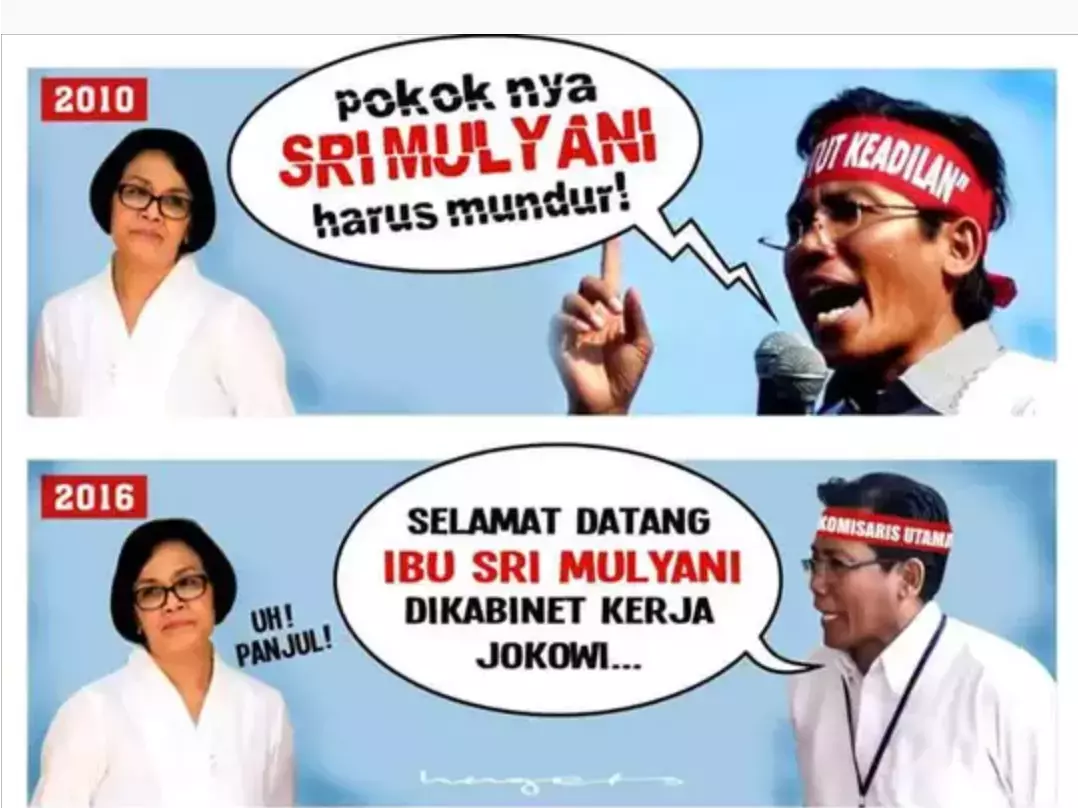 Komisaris BUMN Ikut Acara Deklarasi Jokowi, Ini Kata Rocky Gerung