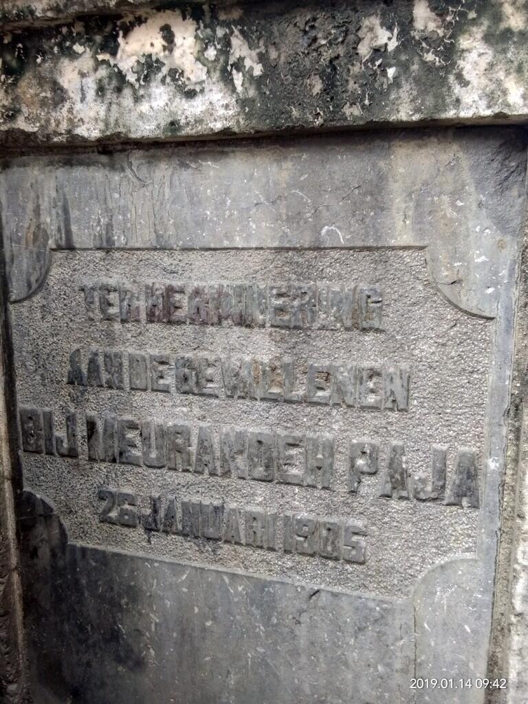 Bukti Panton Labu Menjadi Wilayah Menaklukkan Pemimpin Belanda Tahun 1905